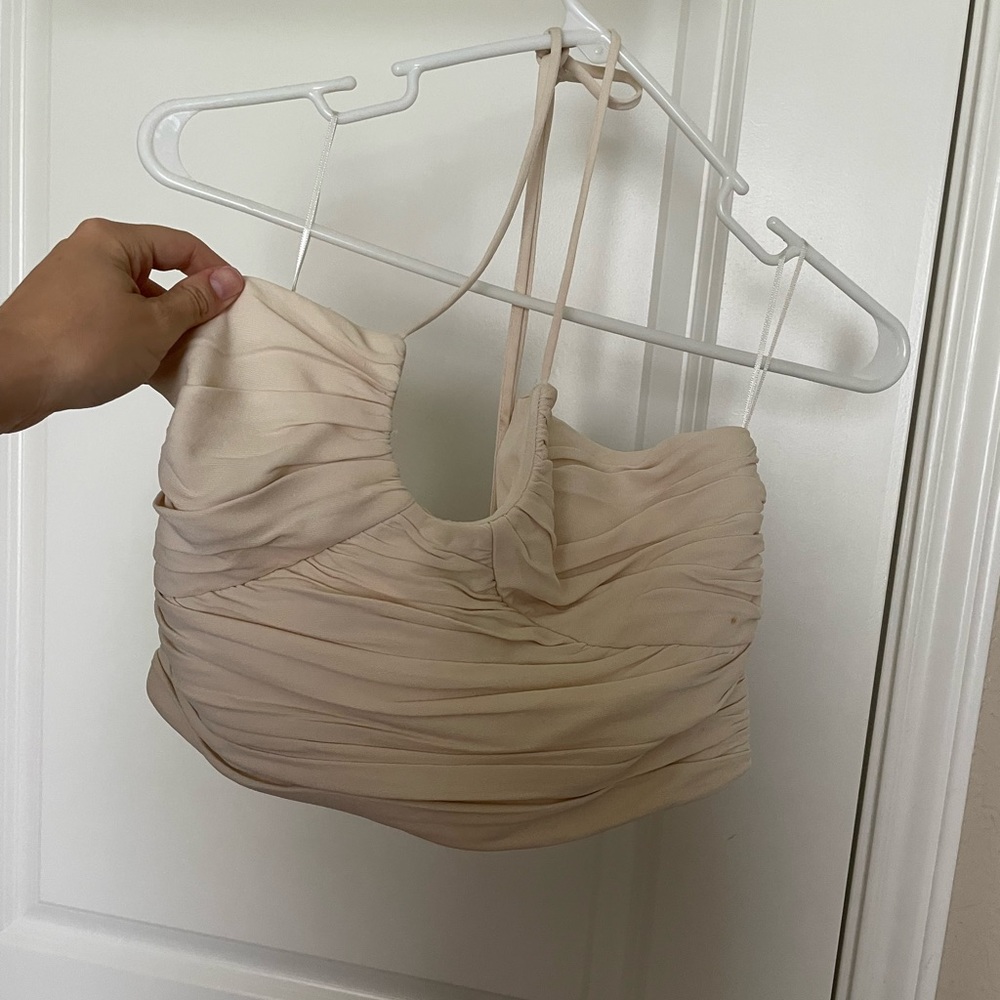 Zara beige top